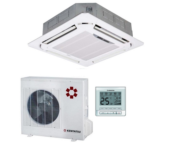 Kentatsu KSVQ70HFAN1 / KSUN70HFAN1 Кассетная сплит-система