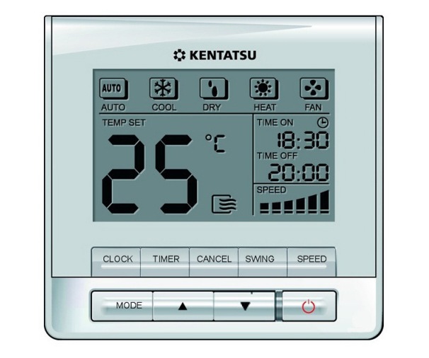 Kentatsu KSVQ70HFAN1 / KSUN70HFAN1 Кассетная сплит-система