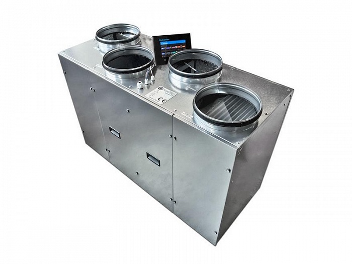 GlobalVent CLIMATE Vi -038 E ( L / R ) с электронагревателем  Приточно-вытяжнаяустановка