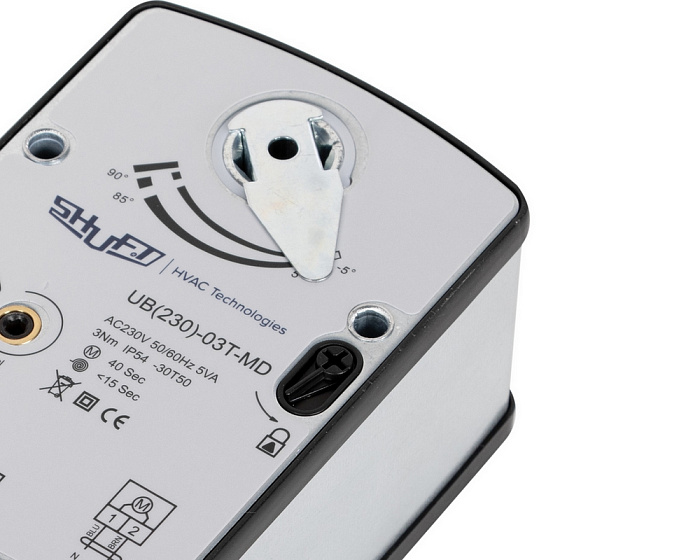 Shuft UB(230)-03T-MD электропривод с возвратной пружиной