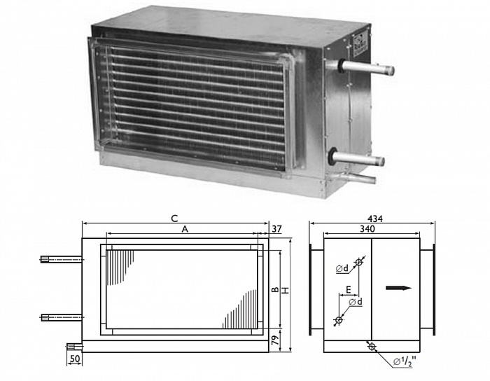 Арктос PBED 400х200–4–2,1 Фреоновый