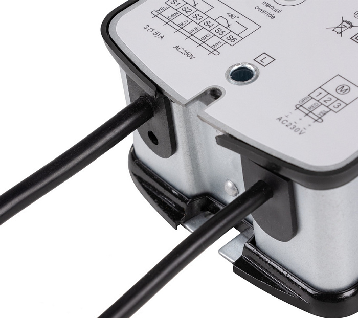 Shuft UE(230)-10T-MD электропривод с возвратной пружиной