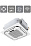 Energolux ESAC09M2_WF_AR2_DC Внутренний блок кассетного типа